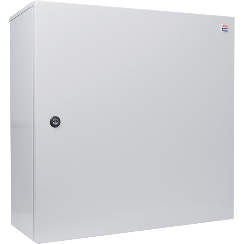 Корпус з монтажною панеллю металевий 60*60*25, IP54, серії UBox