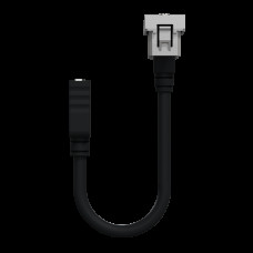 Розетка HDMI, 1 модуль алюміній