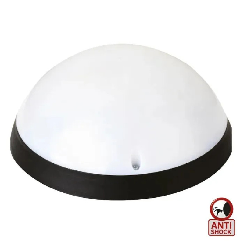 Світильник пластиковий Акуа Опал Повний Місяць LED 12W чорний
