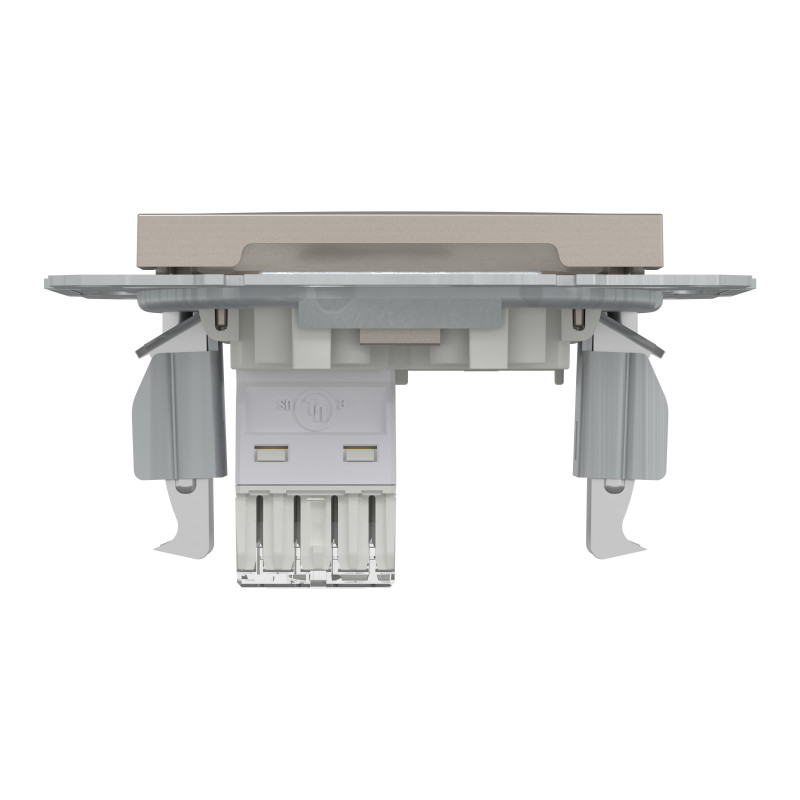 РОЗЕТКА КОМП'ЮТЕРНА RJ45 UTP КАТ. 5Е ASFORA БРОНЗА