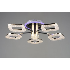 Люстра світлодіодна акрилова Sirius B YH1003/5 BK+GD