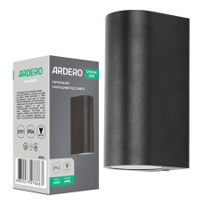 Архітектурний накладний світильник Ardero DH0145ARD RONDO під лампу чорний