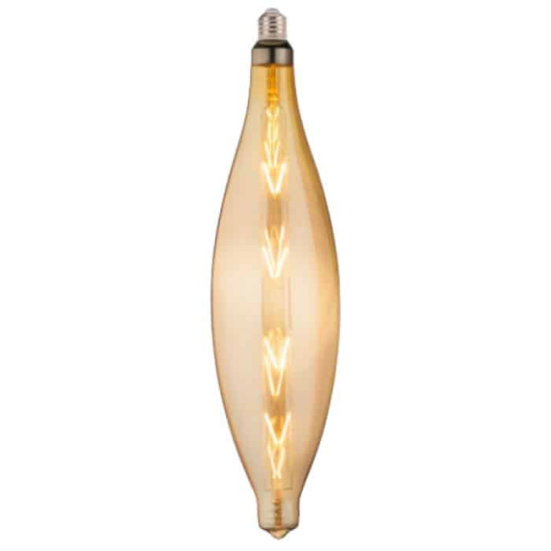 Світлодіодна лампа Filament ELLIPTIC-XL 8W Е27 Бурштин