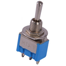Тумблер MTS-103 ON-OFF-ON 3Пол. *3Конт.  Тумблер MTS-103 ON-OFF-ON 3Пол. *3Конт.