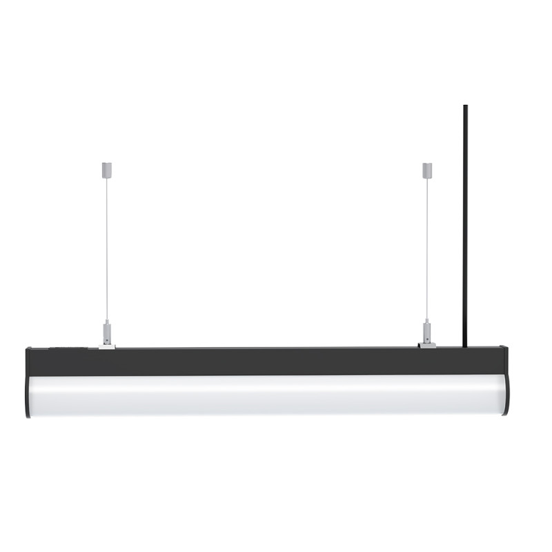 Світлодіодна люстра AVENUE 3 CCT-40 40W чорна