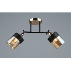 Люстра стельова Sirius B A4128/2 BK+FGD