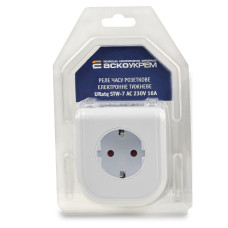 Реле часу розеткове електронне тижневе URate STW-7  AC 230V 16A