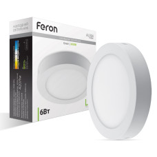 Світлодіодний накладний світильник Feron AL504 6Вт 4000K білий