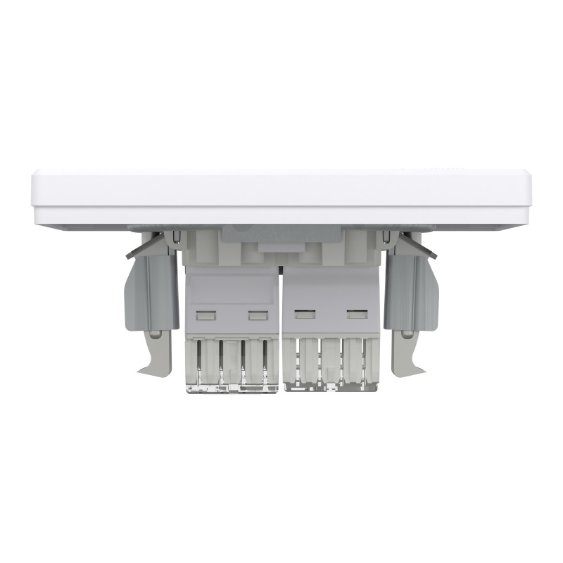 РОЗЕТКА КОМП'ЮТЕРНА RJ45 КАТ. 5Е І ТЕЛЕФОННА РОЗЕТКА RJ12 БІЛА ASFORA