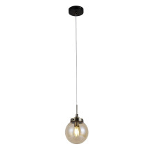 Люстра підвісна Sirius 74405/1P Antique Brass + Matte black на 1 плафон