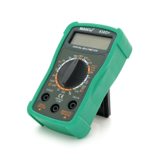 Мультиметр BAKKU BK-830D+ Вимірювання: V, A, R (133*90*45) 0.2кг (118*70*30) Мультиметр BAKKU BK-830D+ Вимірювання: V, A, R (133*90*45) 0.2кг (118*70*30)