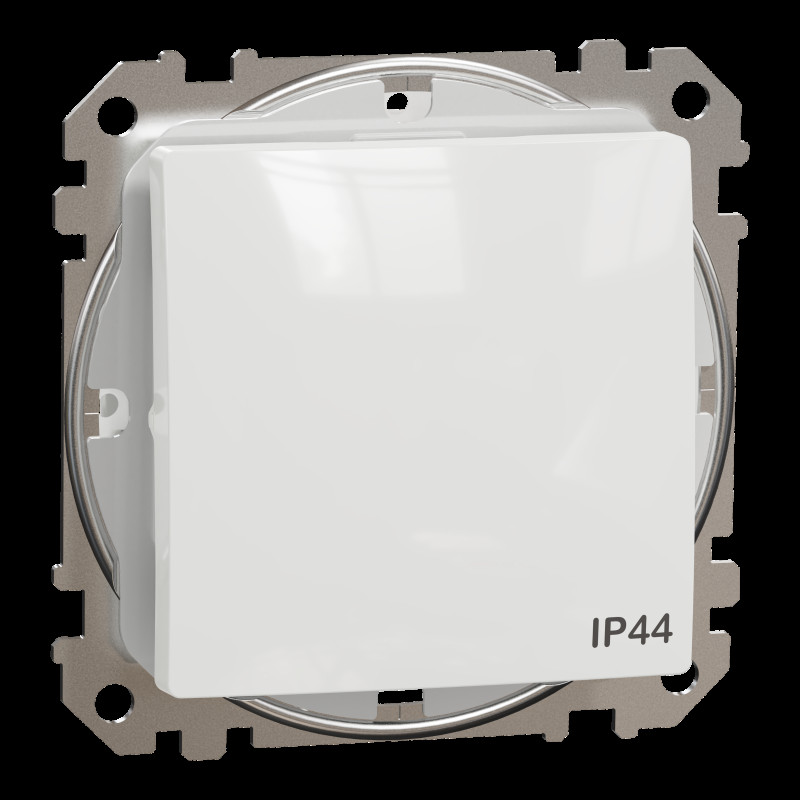Проміжний вимикач IP44 Білий Sedna Design