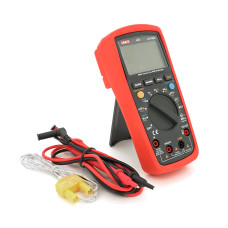 Мультиметр UNI-T UT139C Вимірювання: V (AC/DC), A (AC/DC), Ω, C, Hz, °C/°F. Функції: Data Hold, Auto Range, продзвонювання, тест діодів. Мультиметр UNI-T UT139C Вимірювання: V (AC/DC), A (AC/DC), Ω, C, Hz, °C/°F. Функції: Data Hold, Auto Range, продзвонюв