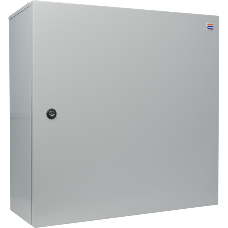 Корпус з монтажною панеллю металевий 60*60*25, IP31, серії UBox